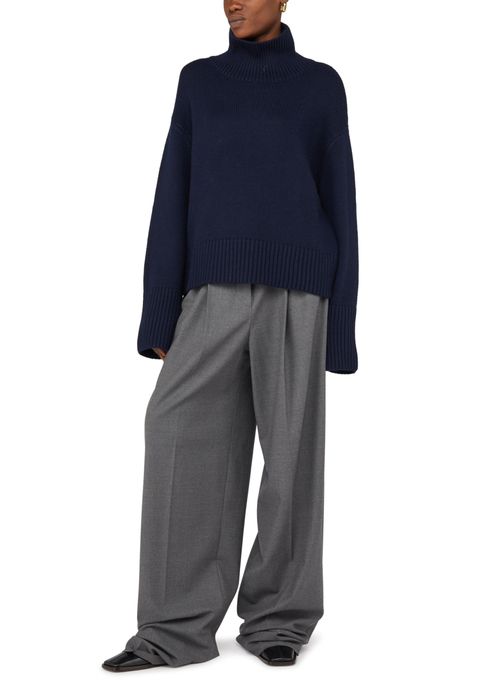 LISA YANG Rollkragenpullover aus Kaschmir Fleur