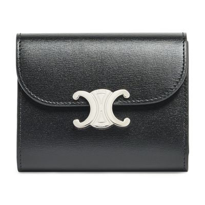 コイン入れ付きコンパクトウォレット トリオンフ / シャイニーカーフ