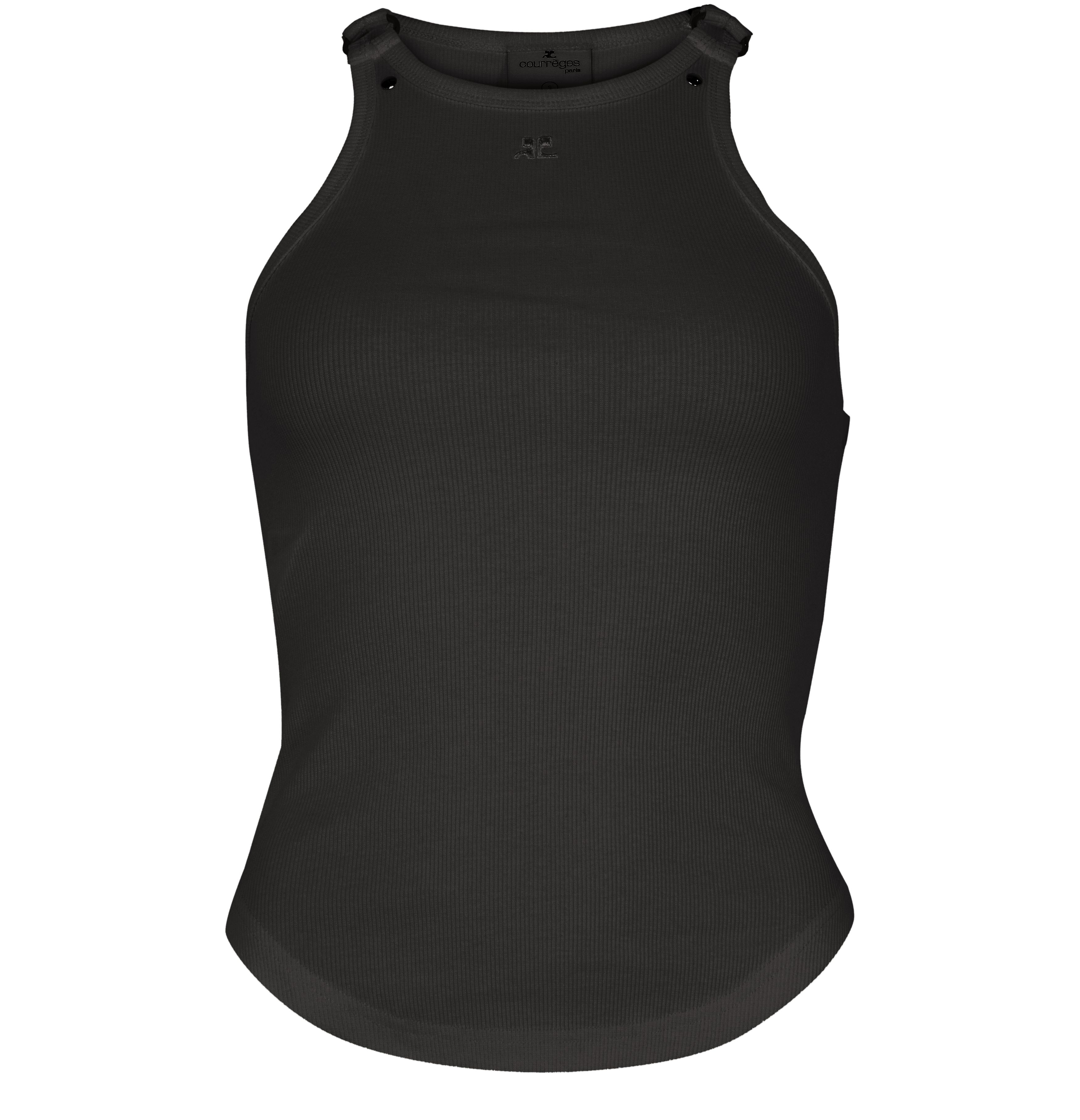 Buckle 90'S rib tank top