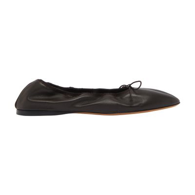 The Row Hereditas Ballerinas In Brown
