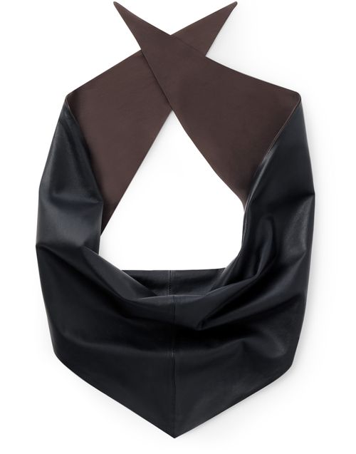 LEMAIRE Dreieck-Lederschal