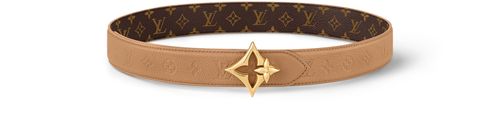LOUIS VUITTON LV Flowergram 30mm Reversible Belt
