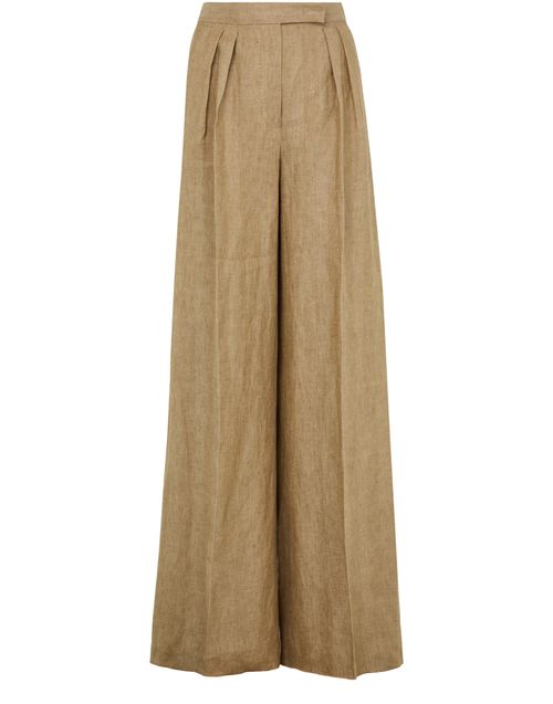 MAX MARA Hose mit weitem Bein Rauche