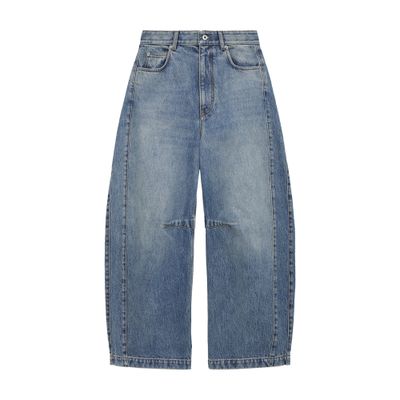 LOEWE ロエベ 24SS ハイウエスト デニム (ジーンズ) 46 M LOEWE 24SS 毎日のコーデをお洒落に ハイウエストデニムジーンズ