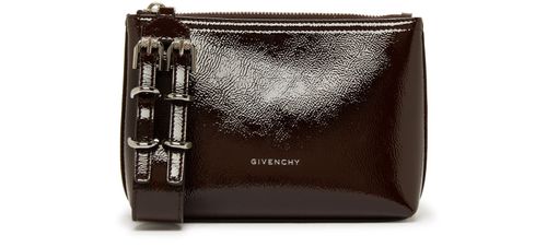 GIVENCHY Small Voyou pouch in patent leather
