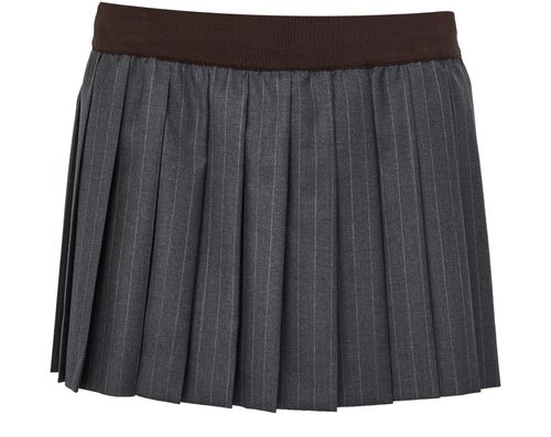 MIU MIU Pleated mini skirt
