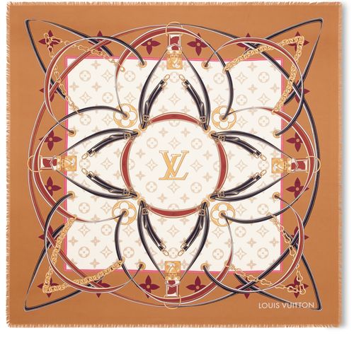 LOUIS VUITTON Ultimate Monogram Shawl