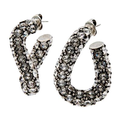 Isabel Marant Funky Ring Earrings In Silver