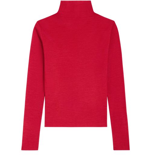 CELINE Turtleneck top in wool jersey