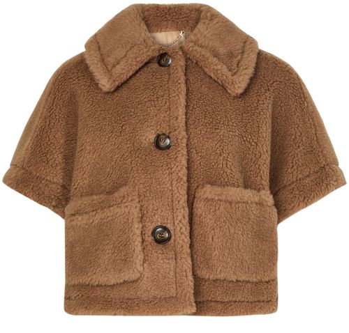 MAX MARA Cape aus Teddy-Stoff Newterzo
