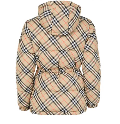 BURBERRY Keswick Check puffer jacket