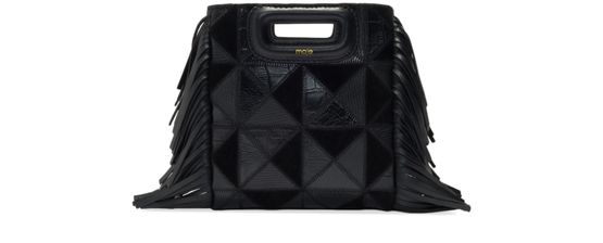 Sac M Mini patch en cuir Femme MAJE 24S