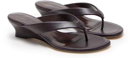 LE MONDE BERYL Low-heeled wedge sandals