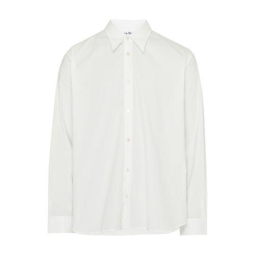 Acne Studios Long-sleeved Shirt In White