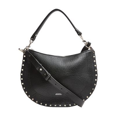 Isabel Marant Oskan Soft Zip Bag In Black