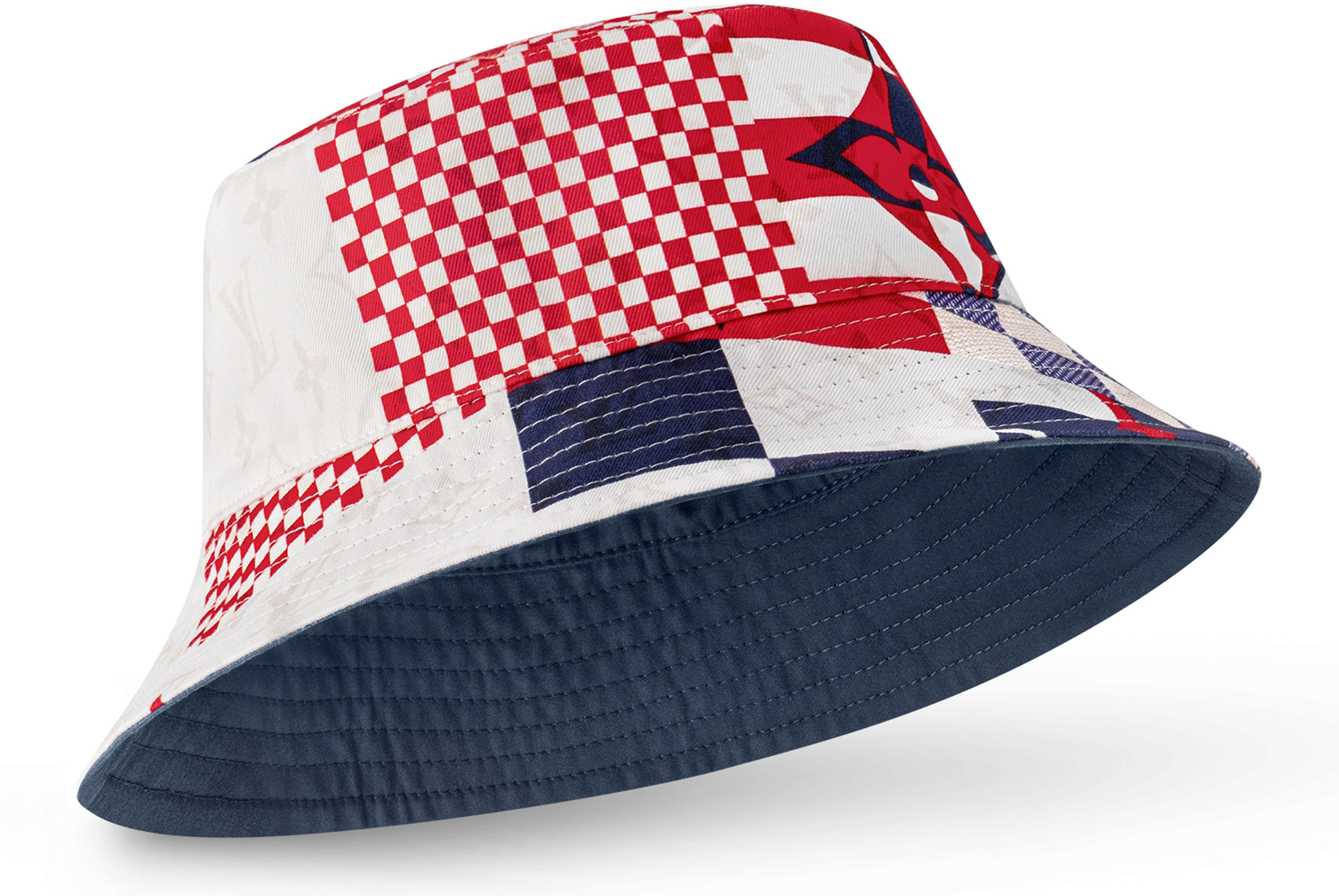Damier Flags Reversible Bucket Hat thumbnail 6