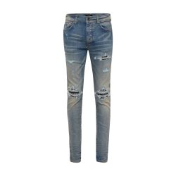 Amiri bandana patch jeans cheap