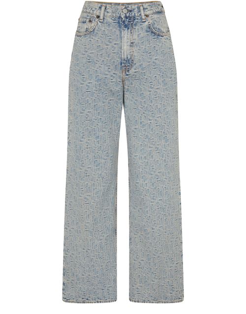ACNE STUDIOS 2022 Monogram relaxed jeans