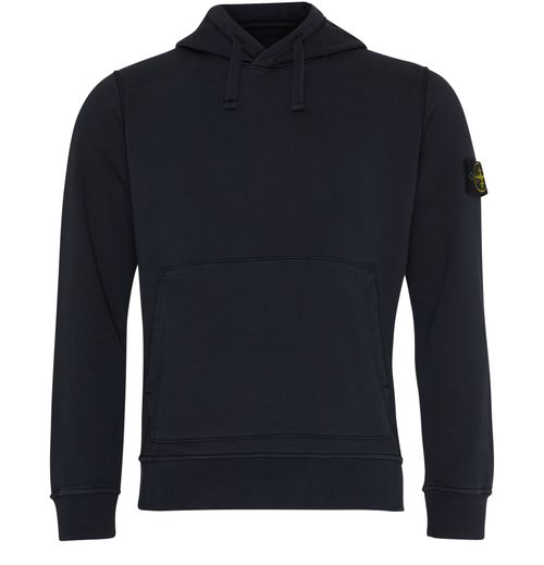 STONE ISLAND Hoodie with logo patch