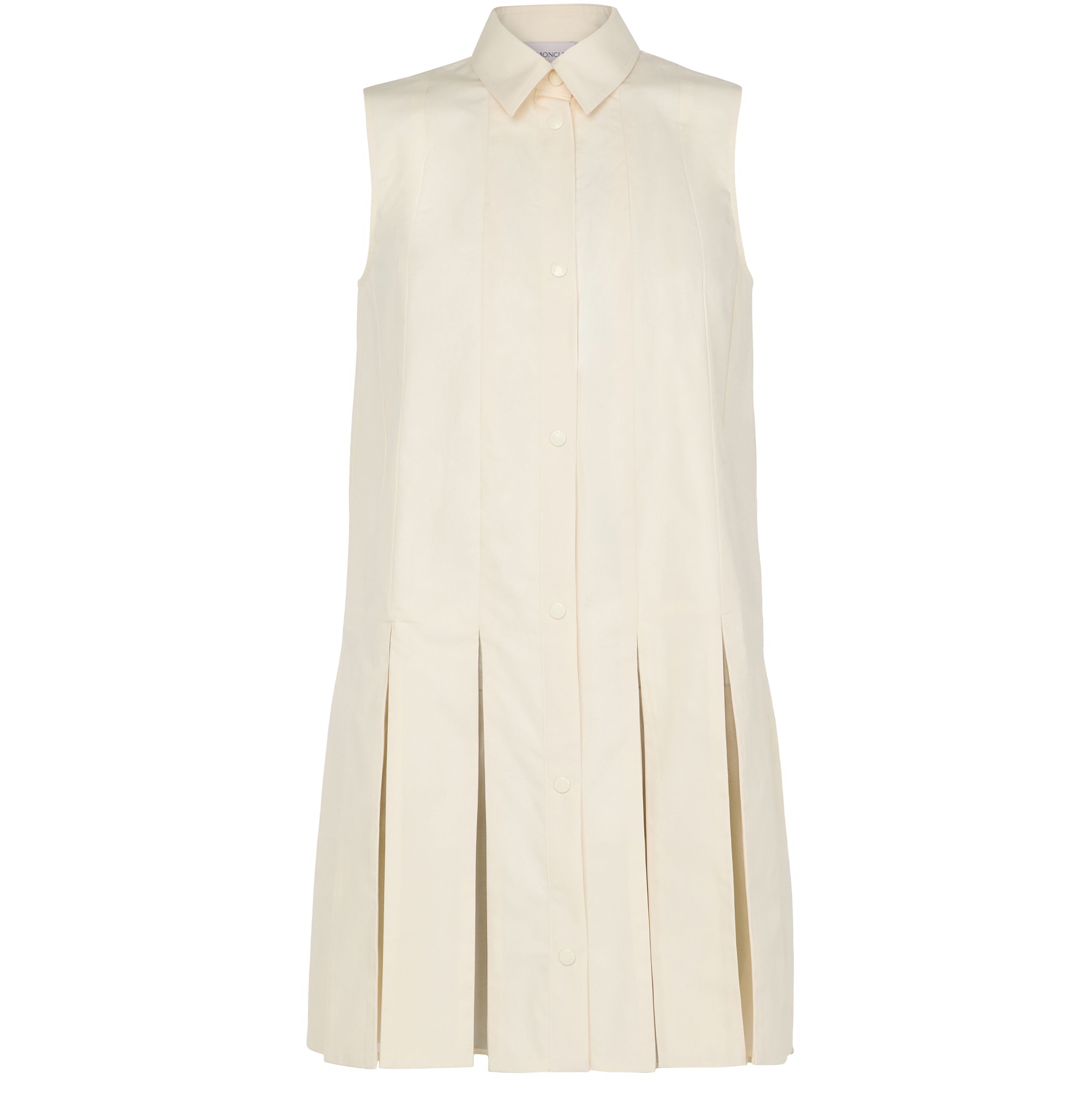 Mini shirt dress in cotton