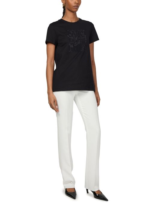 MAX MARA T-shirt à strass Giovane