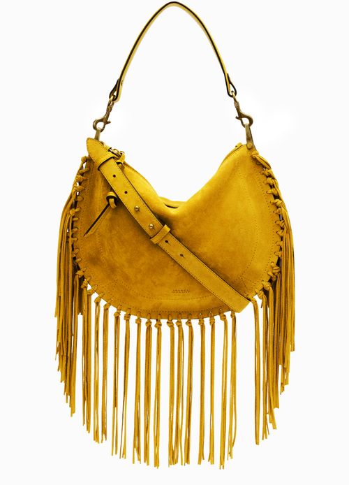 ISABEL MARANT Oskan soft zipped shoulder bag
