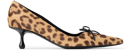 JIMMY CHOO Scarlett 50 leopard pumps