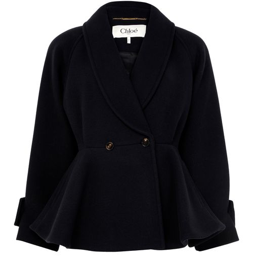 CHLOE Short double-breasted coat