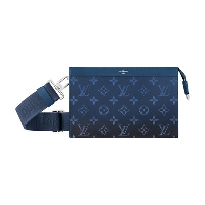 Louis Vuitton Gaston Wearable Wallet In Blue