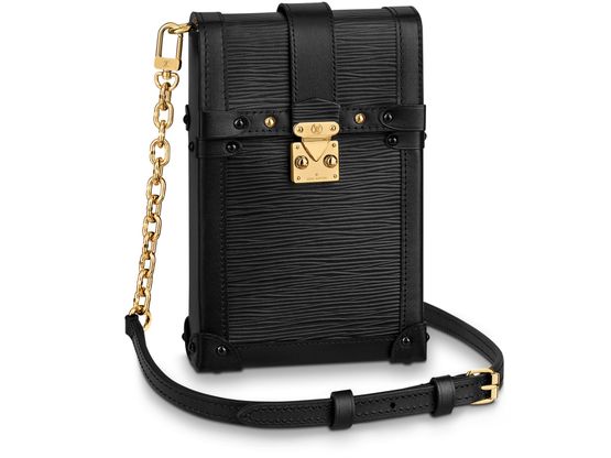 Louis Vuitton Pochette Vertical Trunk Epi Noir