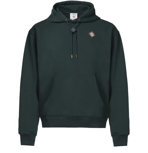CASABLANCA Embroidered patch hoodie