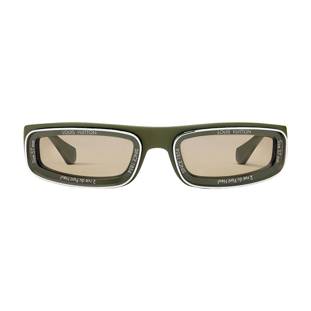 LV Super Vision Low Square Sunglasses thumbnail 6