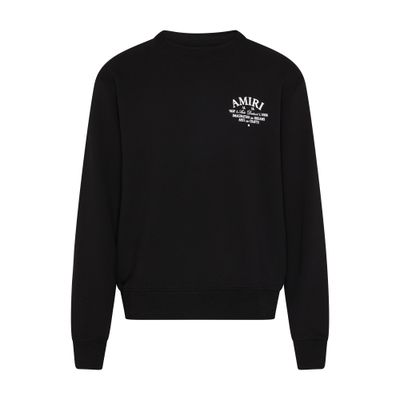 Amiri Arts District Sweatshirt In Black