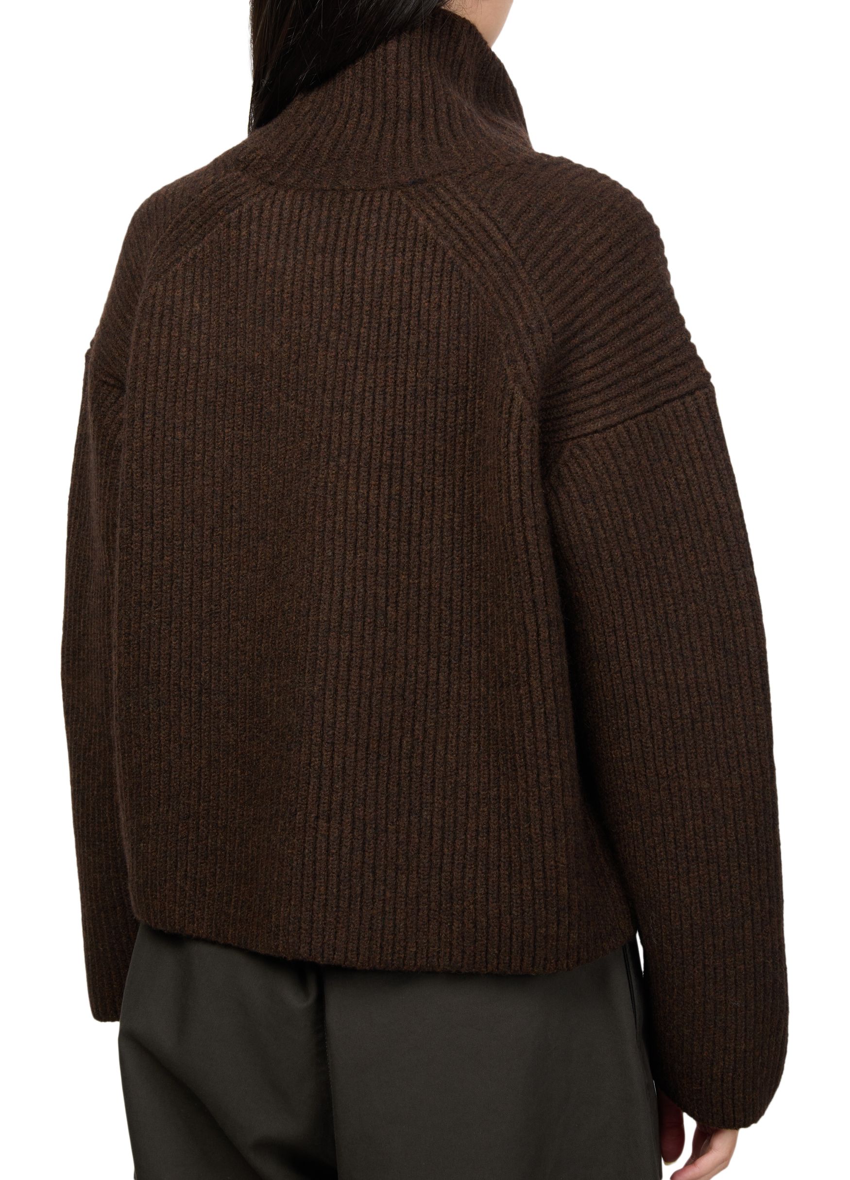 Flynn woolen turtleneck sweater thumbnail 5