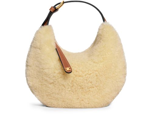 CELINE Teen Celine Lulu in shearling and calfskin
