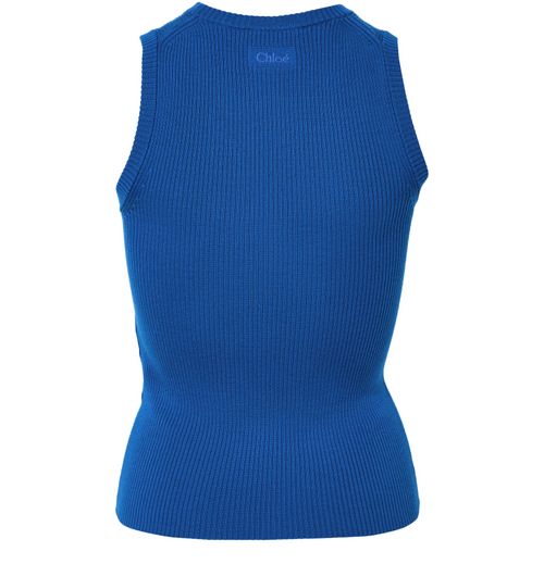 CHLOE Tank top with logo