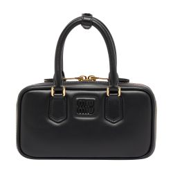Women's Arcadie leather mini bag | MIU MIU | 24S