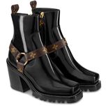 Louis Vuitton Limitless Ankle Boot Black Size 8 - $1250 (17% Off