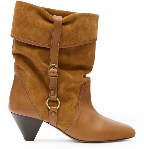 ISABEL MARANT Darner buckle ankle boots