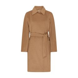 コート 'S Max Mara Woman Coat Camel 2529016061600 045 Camel and silk coat | Max Mara
