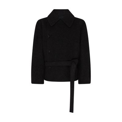 Lemaire Short asymmetrical bathrobe coat | Smart Closet