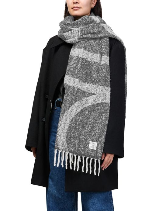 TOTEME Schal aus Jacquard mit Monogramm