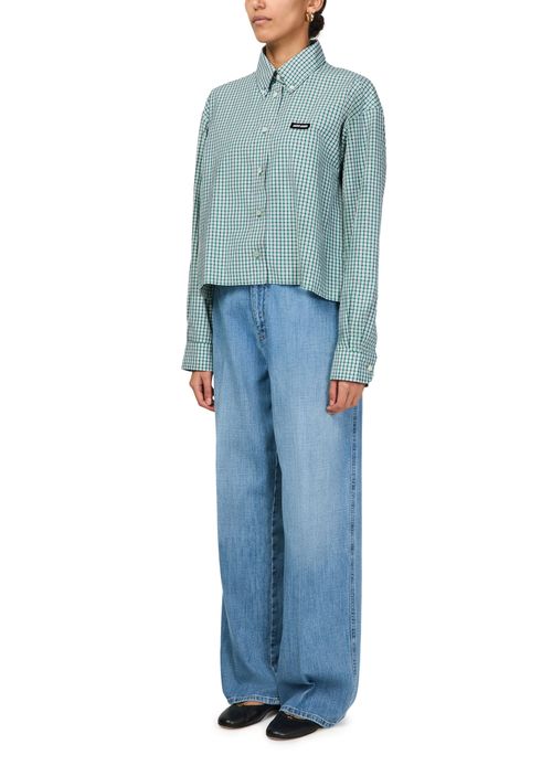 MIU MIU Checkered shirt