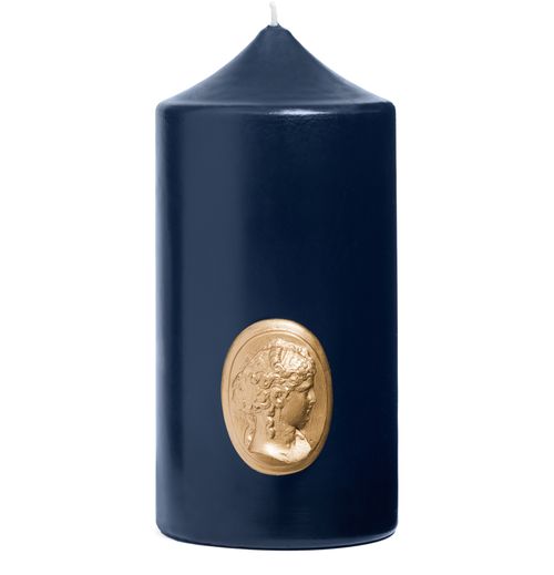 TRUDON Pillar candles 8-15cm with cameo La Marquise 