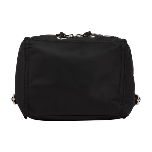 Givenchy Stylish Black Nylon Messenger Handbag For Men In Black_white