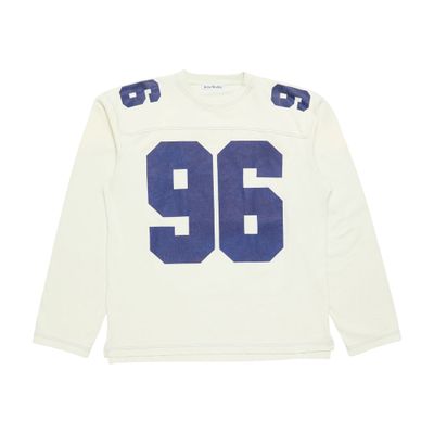 Acne Studios Long-sleeved T-shirt In White