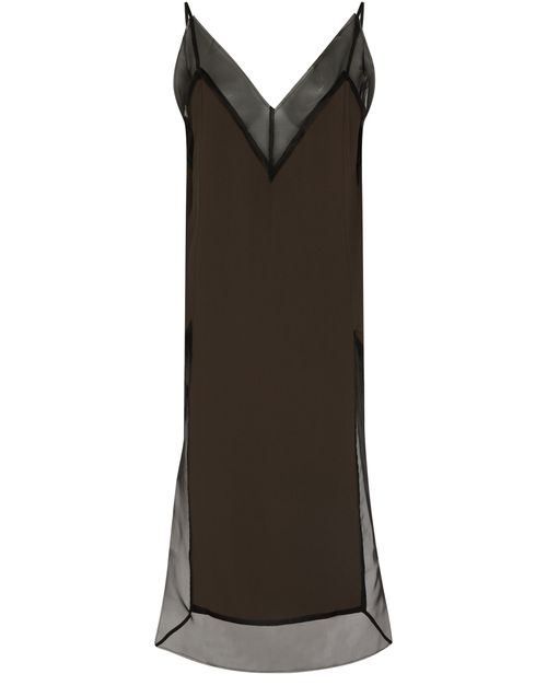 AMI PARIS Strap midi dress