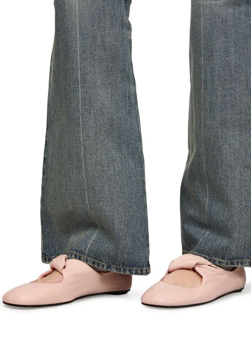 MCQUEEN Leather ballerinas