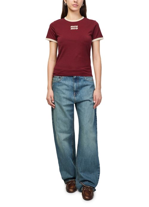 MIU MIU T-Shirt mit Logo
