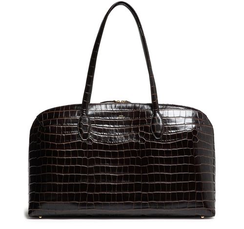 TOTEME Croco embossed day tote bag